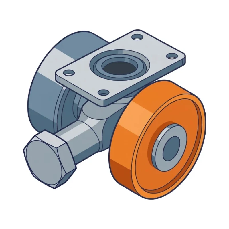 גלגל עגלה – Caster Wheel