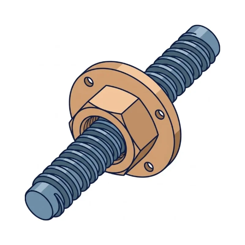 בורג הנעה טרפזי – Lead Screw / Trapezoidal Screw