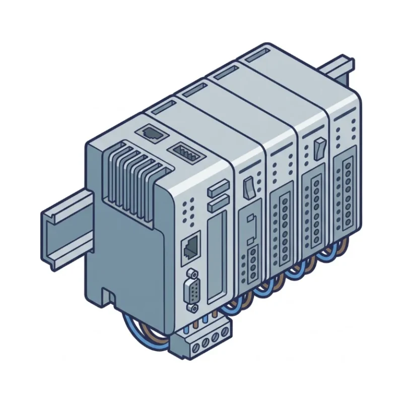 בקר מתוכנת – Programmable Logic Controller (PLC)