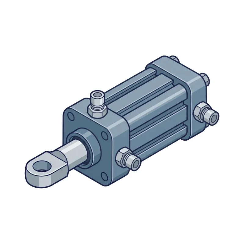 בוכנה פנאומטית – Pneumatic Cylinder
