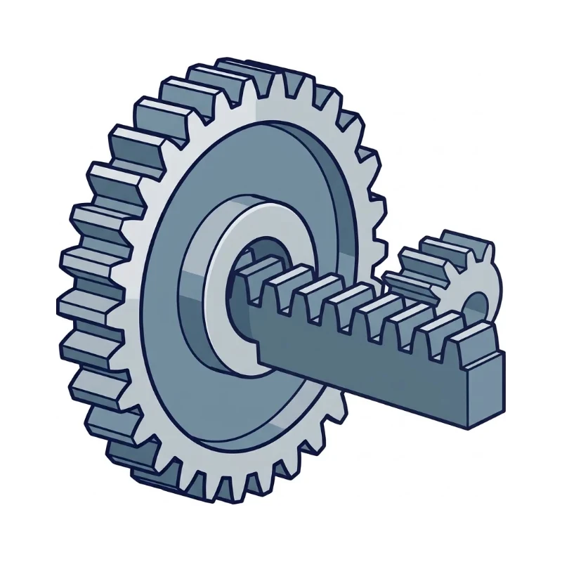 מסרק וגלגל שיניים – Rack and Pinion
