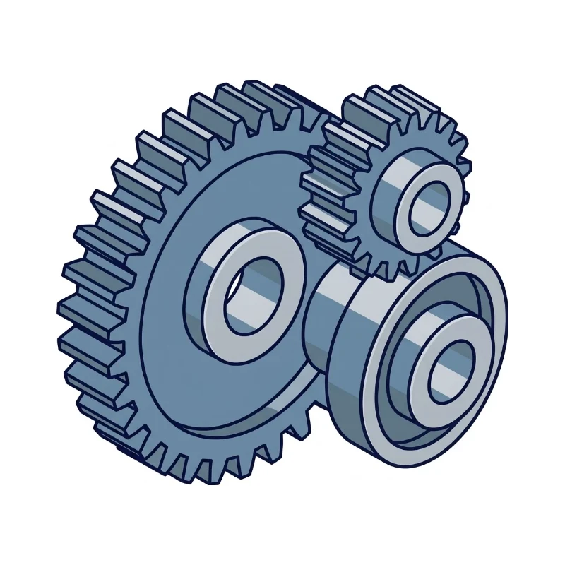 גלגל שיניים ישר – Spur Gear